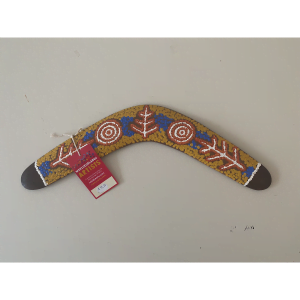 100% Aboriginal made by Murra Wolka - 14” Returning Boomerang